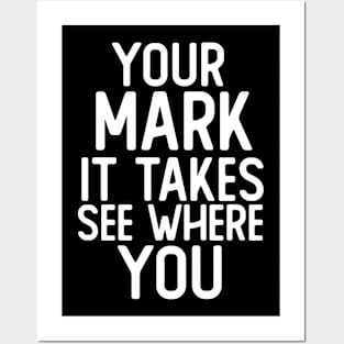 Make Your Mark See Where It Takes You Dot Posters and Art